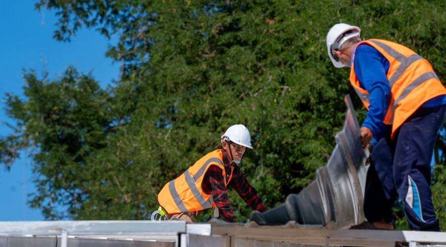 Professional new roof installation services in Courtland, MN